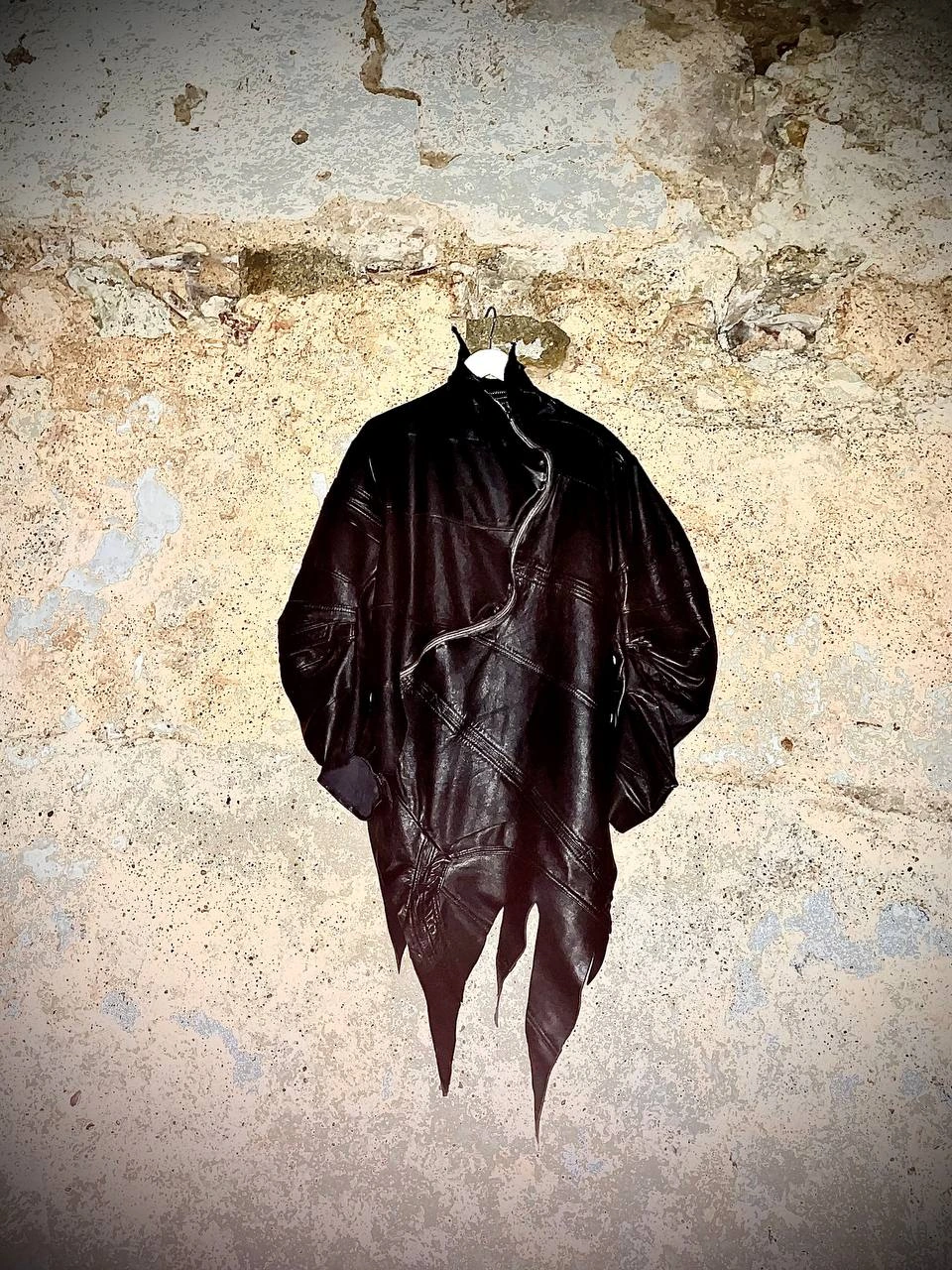 Leather jacket «angel cover», image 7